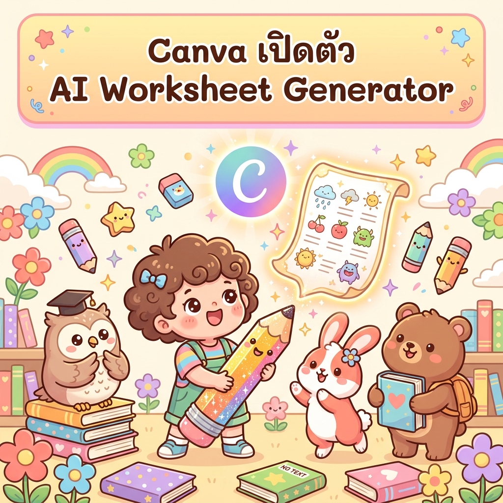 Canva AI สร้างใบงาน: จุดจบหรือโอกาสใหม่ของคนขาย TPT?