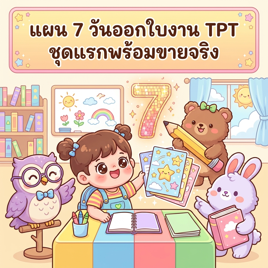 แผน 7 วัน ออกใบงาน TPT ชุดแรก