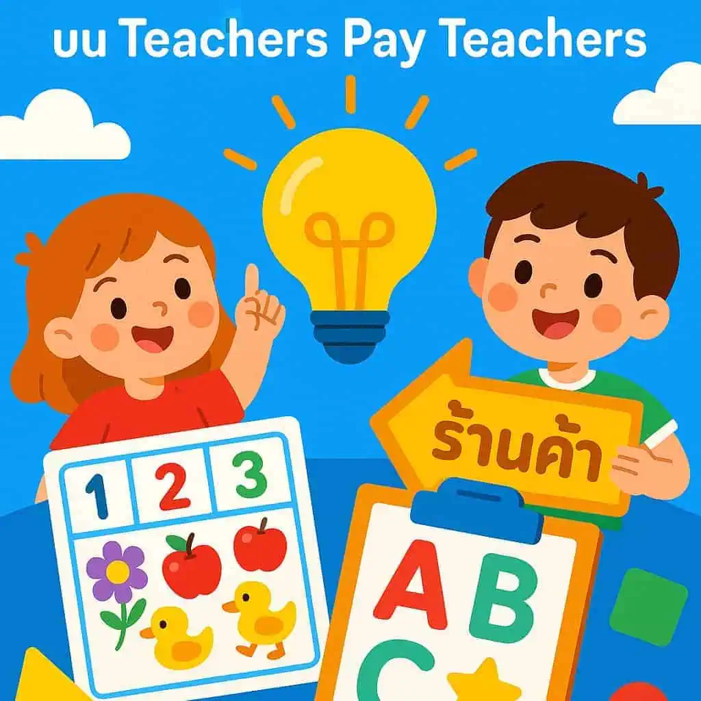 วิธีสร้างความแตกต่างจากคู่แข่งบน Teachers Pay Teachers